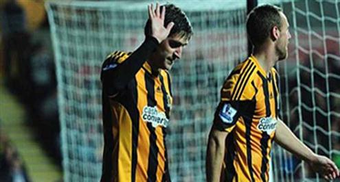 سوانزي يحبط العرض الرائع للمحمدي ويجبر هال سيتي على التعادل بالبريميرليج